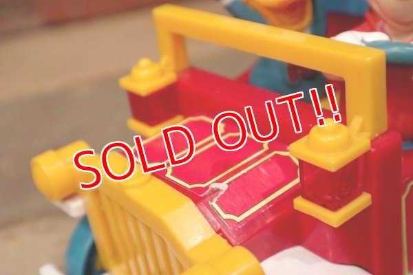 画像8: ct-220601-66 Mickey Mouse & Donald Duck / ILLCO TOY 1980's Car