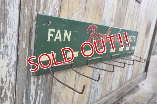 画像5: dp-220601-07 Raybestor / Vintage FAN BELT Hook Display