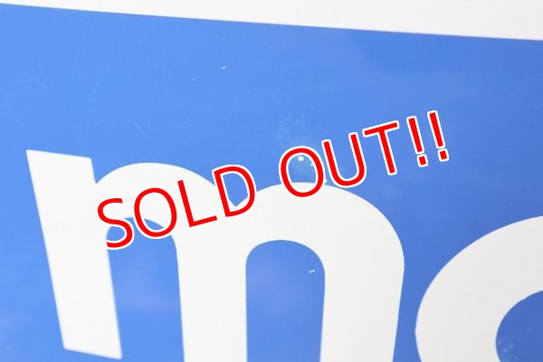 画像10: dp-220601-10 Mobil / Featuring Mobil motor Oils W-side Metal Sign