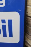 画像6: dp-220601-10 Mobil / Featuring Mobil motor Oils W-side Metal Sign