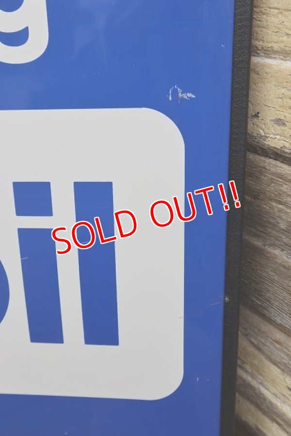 画像6: dp-220601-10 Mobil / Featuring Mobil motor Oils W-side Metal Sign