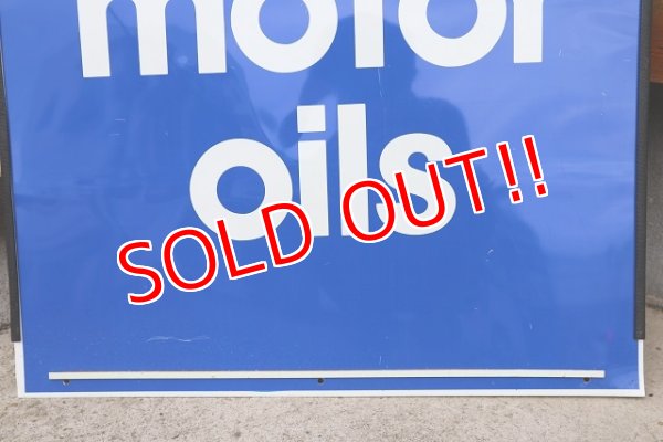 画像4: dp-220601-10 Mobil / Featuring Mobil motor Oils W-side Metal Sign