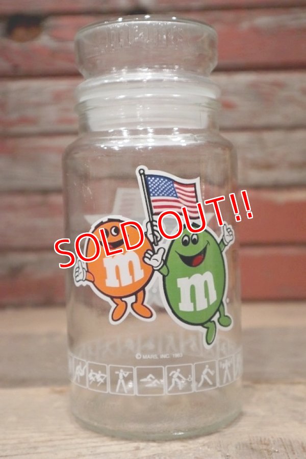 画像1: ct-220601-01 Mars / M&M's 1980's Glass Jar