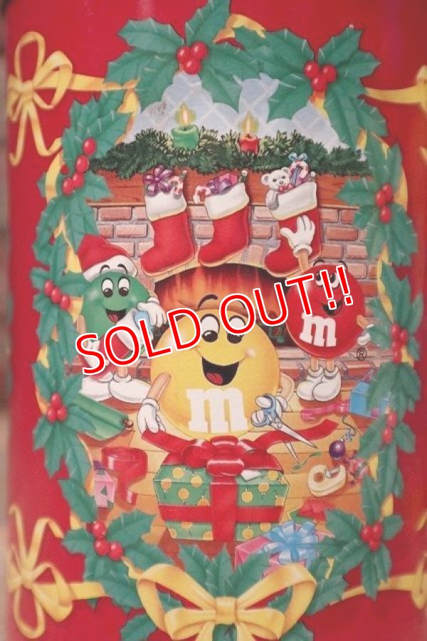 画像2: ct-220601-01 Mars / M&M's 1993 Christmas Tin Can