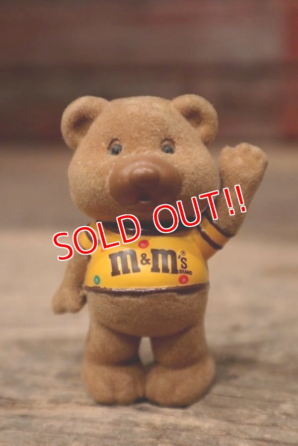 画像2: ct-220601-01 MARS / M&M's 1987 Flocked Bears Figure Set
