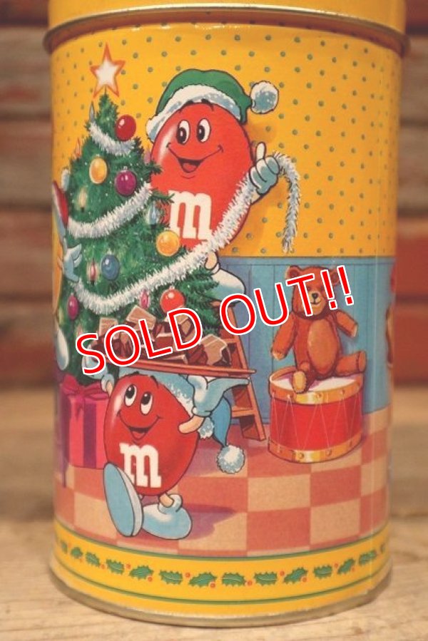 画像3: ct-220601-01 Mars / M&M's 1994 Christmas Tin Can