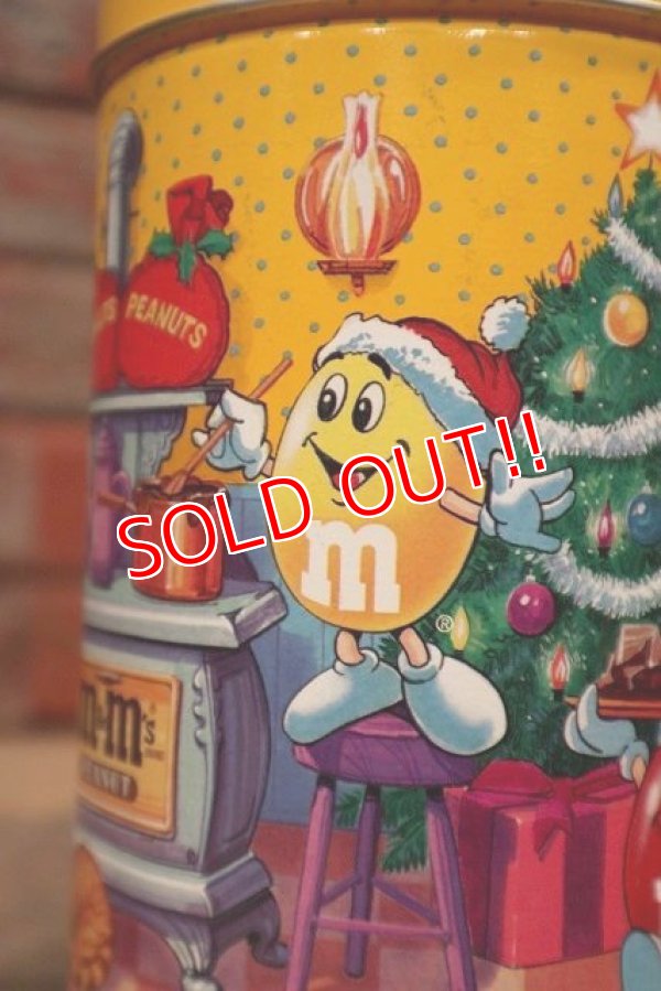 画像2: ct-220601-01 Mars / M&M's 1994 Christmas Tin Can