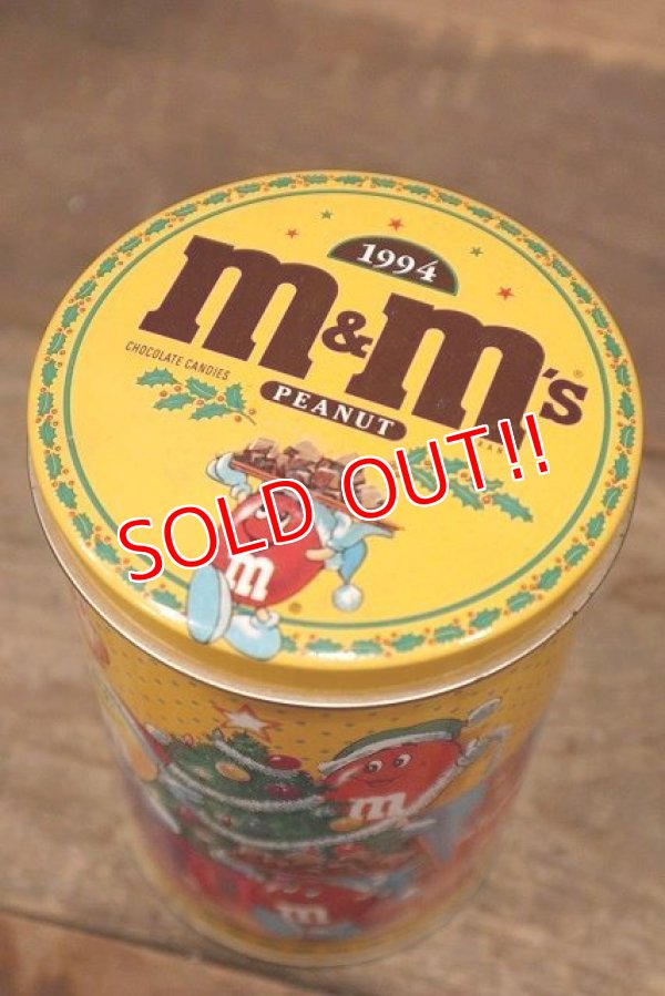 画像6: ct-220601-01 Mars / M&M's 1994 Christmas Tin Can