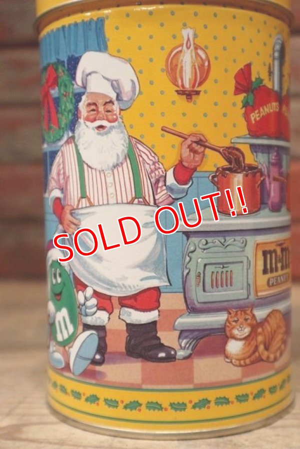 画像5: ct-220601-01 Mars / M&M's 1994 Christmas Tin Can