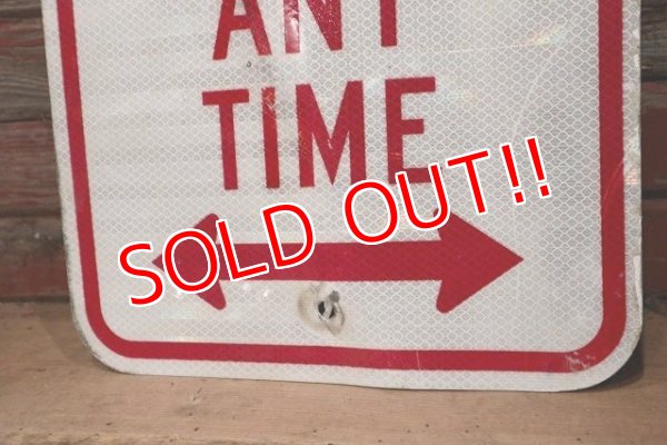 画像4: dp-210801-34 Road Sign / NO STOPPING ANY TIME ⇔