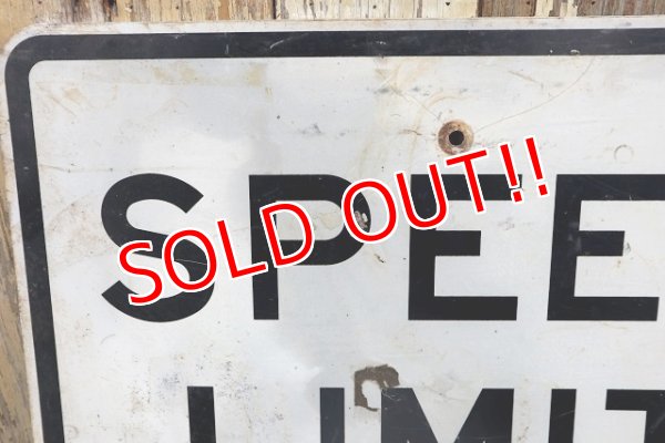 画像2: dp-210801-34 Road Sign "SPEED LIMIT 25"