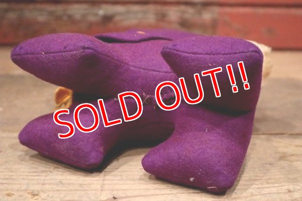 画像8: ct-220601-88 Vintage College Mascot Doll "W"