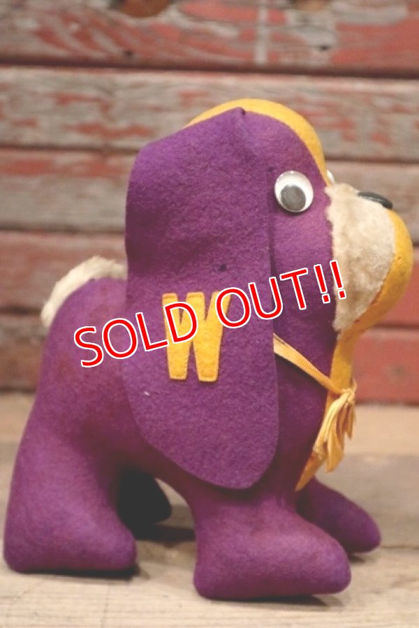 画像4: ct-220601-88 Vintage College Mascot Doll "W"