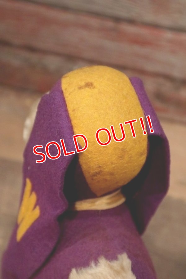 画像7: ct-220601-88 Vintage College Mascot Doll "W"
