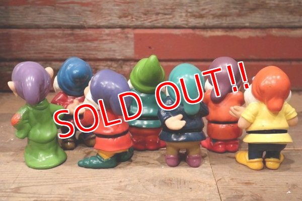 画像5: ct-220601-104 Snow White & Seven Dwarfs / 1990's Soft Vinyl Doll Set