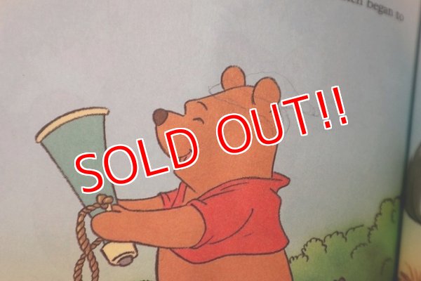 画像6: ct-220401-107 Winnie the Pooh / 1990 a Little Golden Book "Winnie the Pooh and the Missing Bullhorn"