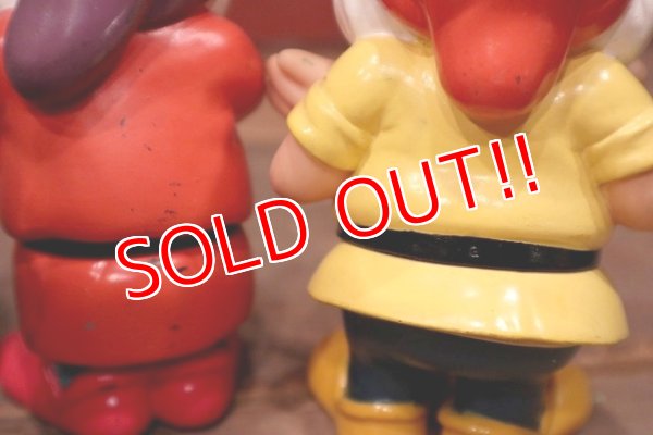 画像6: ct-220601-104 Snow White & Seven Dwarfs / 1990's Soft Vinyl Doll Set