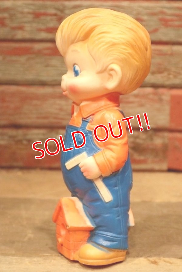 画像4: ct-220601-37 J.L. PRESCOTT Co. / 1968 Boy Squeaky Doll