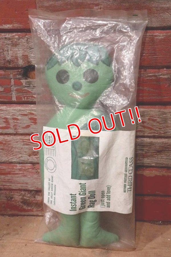 画像1: ct-220719-41 Green Giant / 1970's Pillow Doll (A)
