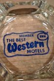 画像1: dp-20719-27 Best Western / Vintage Glass Ashtray