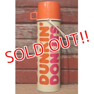 画像: dp-20719-45 DUNKIN' DONUTS / 1970's-1980's Thermos Bottle