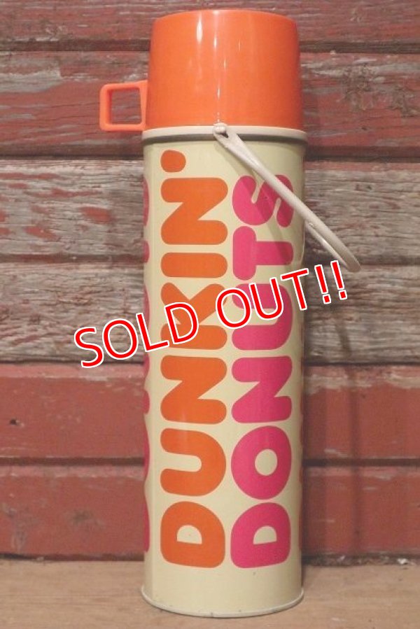 画像1: dp-20719-45 DUNKIN' DONUTS / 1970's-1980's Thermos Bottle