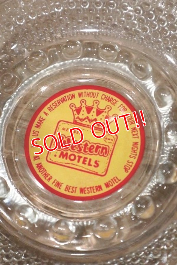 画像1: dp-20719-26 Best Western / Vintage Glass Ashtray