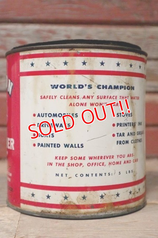 画像4: dp-20719-11 World's CHAMPION / HAND CLEANER Vintage Can