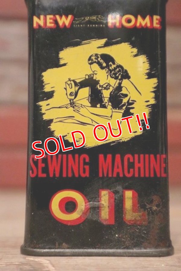 画像2: dp-20719-11 NEW HOME SEWING MACHINE OIL 4 FL.OZ. Handy Can