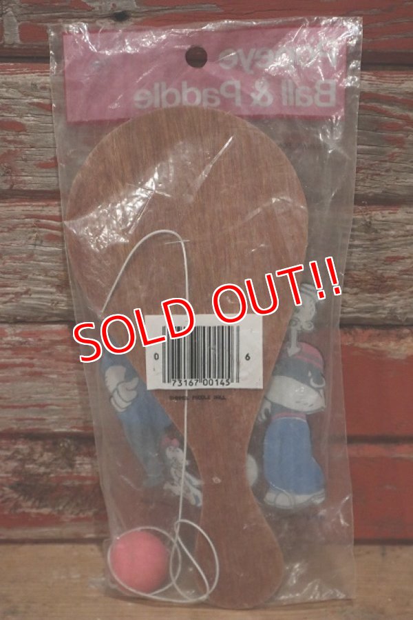 画像5: ct-220601-80 Popeye the Sailor / 1970's Ball & Paddle