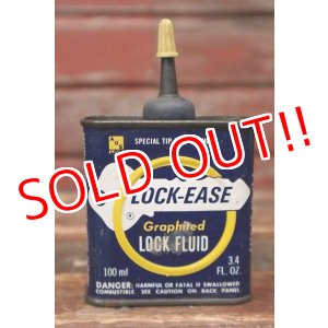 画像: dp-220401-238 LOCK-EASE / Graphited LOCK FLUID Vintage Handy Can