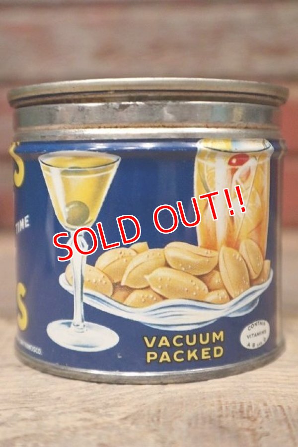 画像4: dp-220719-10 PLANTERS / MR.PEANUT 1950's Tin Can