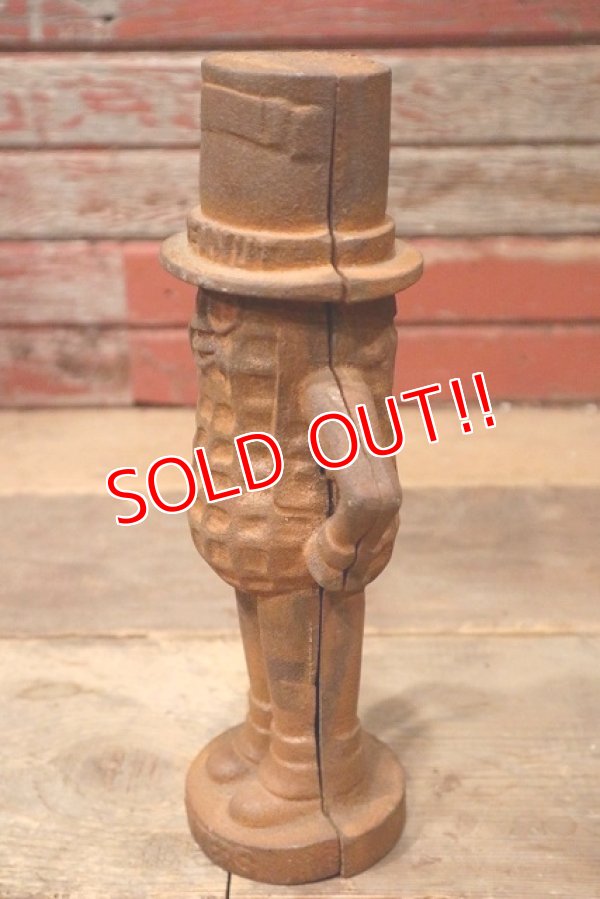 画像5: ct-220801-01 PLANTERS / MR.PEANUT 1940's Cast Iron Coin Bank