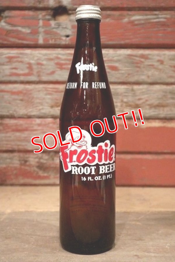 画像1: dp-220719-06 Frostie ROOT BEER / 1980's 16 FL.OZ. Bottle