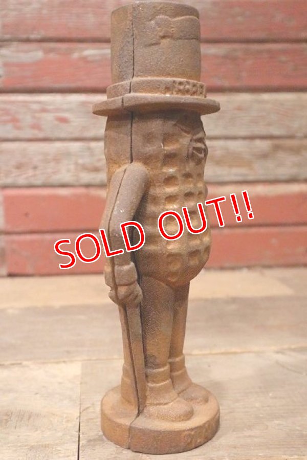 画像4: ct-220801-01 PLANTERS / MR.PEANUT 1940's Cast Iron Coin Bank