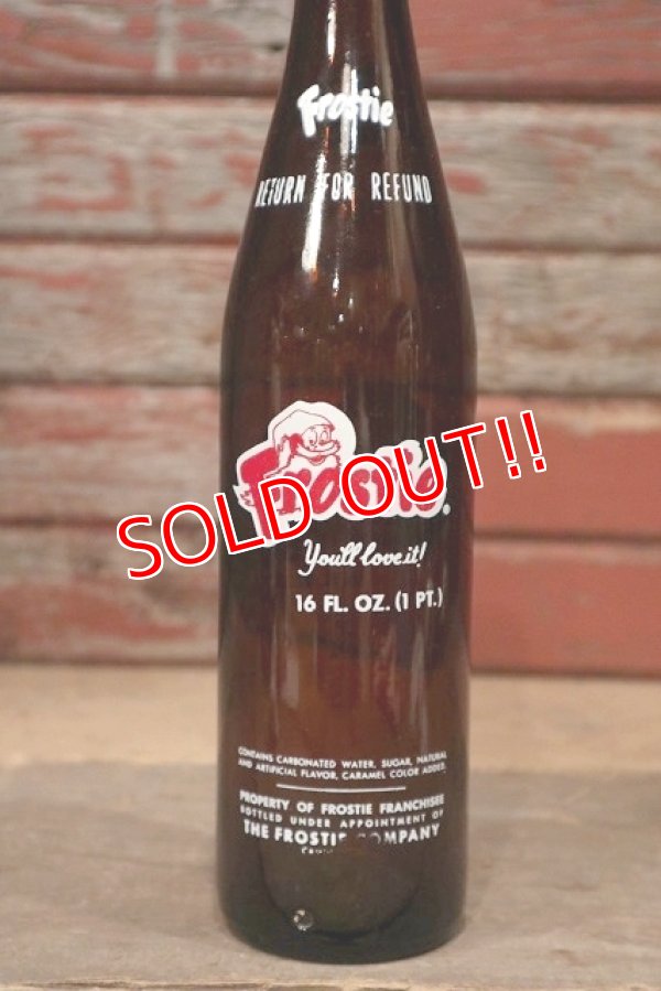 画像3: dp-220719-06 Frostie ROOT BEER / 1980's 16 FL.OZ. Bottle