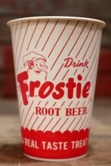 画像: dp-220401-44 Frostie ROOT BEER / 1960's-1970's Paper Cup