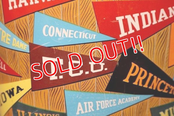 画像5: dp-220801-03 College Pennant / CHEINCO 1960's Trash Can