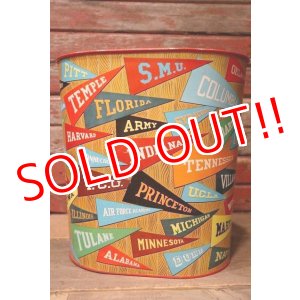 画像: dp-220801-03 College Pennant / CHEINCO 1960's Trash Can