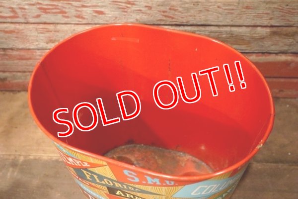 画像8: dp-220801-03 College Pennant / CHEINCO 1960's Trash Can