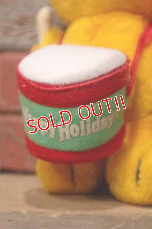 画像4: ct-220719-23 Garfield / DAKIN 1980's Plush Doll "Happy Holidays"