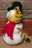 画像3: ct-220719-24 Garfield / DAKIN 1980's Plush Doll "Snowman"