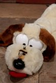 画像2: ct-220719-30 Garfield / DAKIN 1980's Plush Doll "Odie"