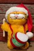 画像1: ct-220719-23 Garfield / DAKIN 1980's Plush Doll "Happy Holidays"
