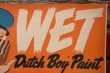 画像3: dp-220801-01 Dutch Boy / 1950's〜 WET PAINT Paper Sign (C)