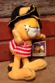 画像3: ct-220719-17 Garfield / NANCO 1990's Plush Doll "Pirate"
