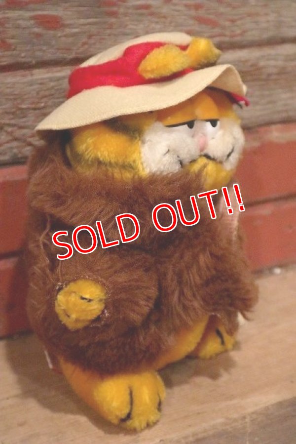 画像3: ct-220719-25 Garfield / DAKIN 1980's Plush Doll "Pennant"