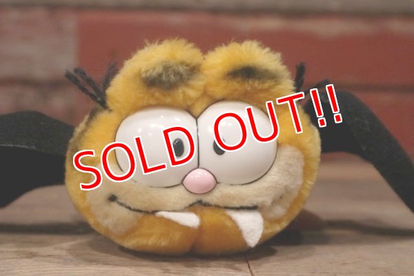 画像3: ct-220719-21 Garfield / DAKIN 1980's Plush Doll "BAT"