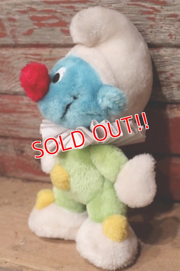 画像4: ct-220719-63 Smurf / 1980's Plush Doll "Clown"