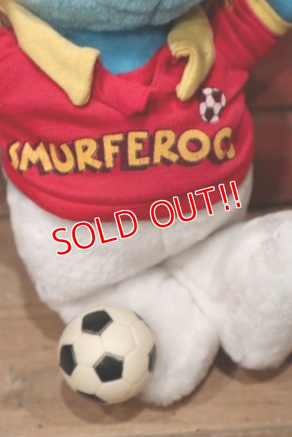 画像3: ct-220719-62 Smurf / 1980's Plush Doll "Football"